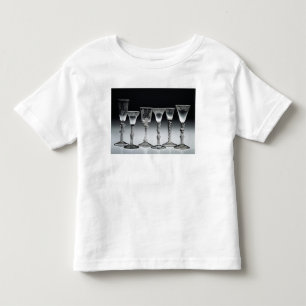 Luft-Drehung Gläser, 1750-60 Kleinkind T-shirt