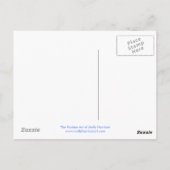 Luft-Element-Feepostkarte Postkarte (Rückseite)