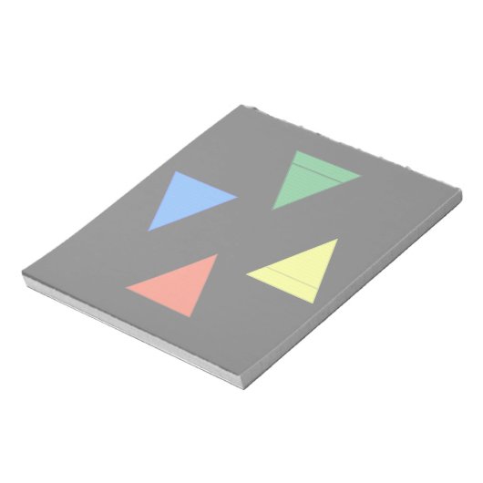 Luft-Feuer-Wasser-Erde Notizblock (Rotiert)