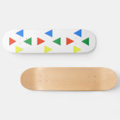 Luft-Feuer-Wasser-Erde Skateboard (Horizontal)