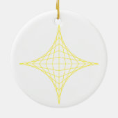 Luft (gelb) keramik ornament (Hinten)