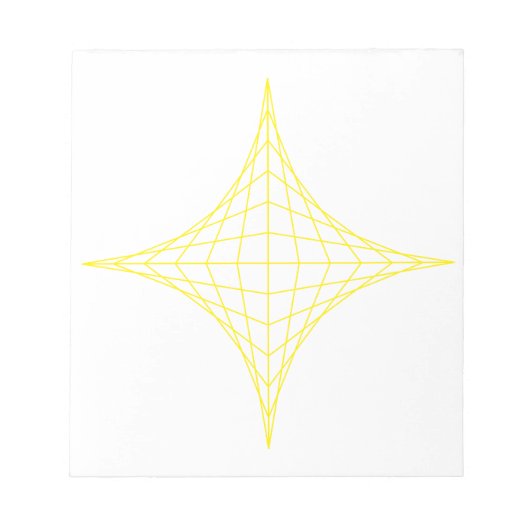 Luft (gelb) notizblock (Vorderseite)