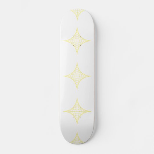 Luft (gelb) skateboard (Vorderseite)