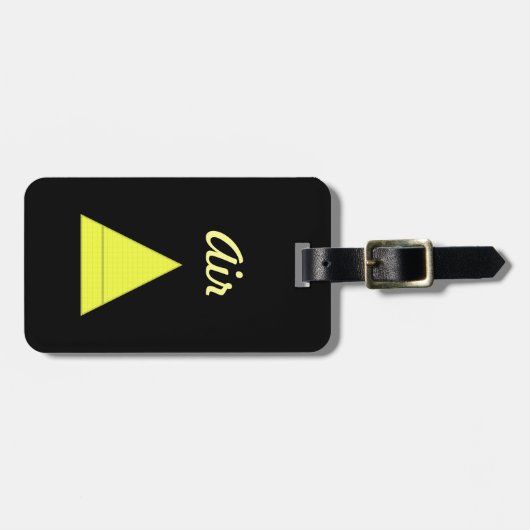 Luft Gepäckanhänger (Vorderseite horizontal)