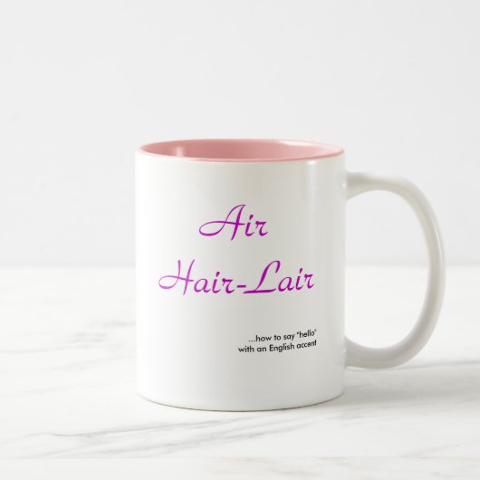 Luft Haar-Lager wie-zur Tasse (Rechts)