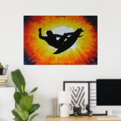 Luft holen poster (Heimbüro)