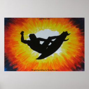 Luft holen poster