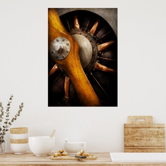 Luft - Ihr got Requisiten Poster (Küche)