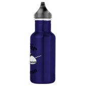 Luft ist menschlich edelstahlflasche (Rechts)