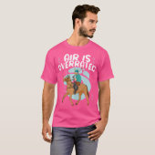 Luft ist übertrieben Wasserfußballspieler T-Shirt (Vorne ganz)