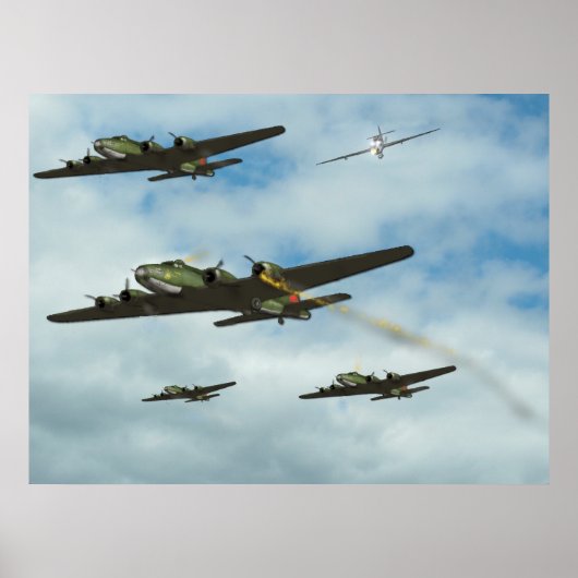 Luft-Kampf 1943 Poster (Vorne)