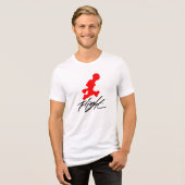 Luft Mario Tri-Blend Shirt (Vorderseite voll)