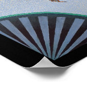 "Luft (nach Erte)" Poster (Ecke)