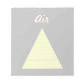 Luft Notizblock (Vorderseite)
