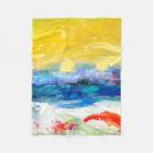 Luft offensichtliches I Fleecedecke (Vorderseite)