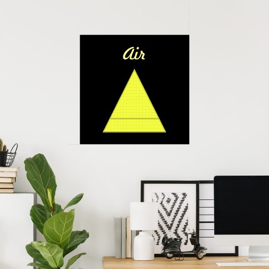 Luft Poster (Heimbüro)