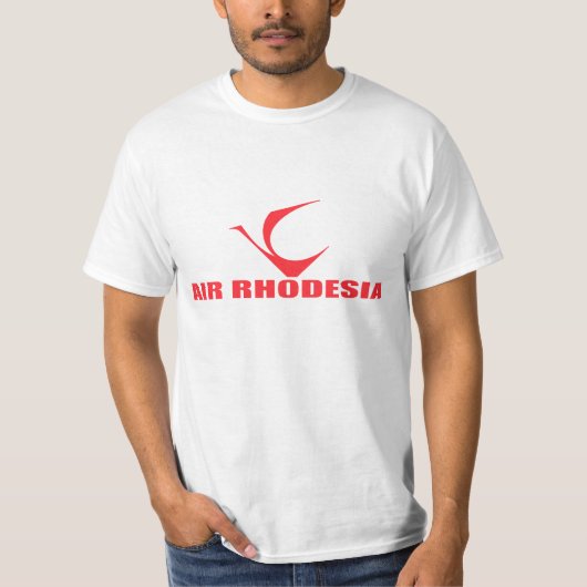 Luft Rhodesien, nationale Fluglinie von Rhodesien T-Shirt (Vorderseite)