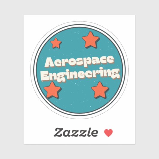 Luft- und Raumfahrt Aufkleber (Blatt)