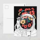 Luft- und Raumfahrt Postkarte (Vorne/Hinten)