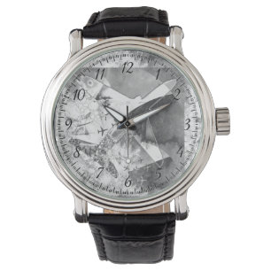 Luft und Stahl. Armbanduhr