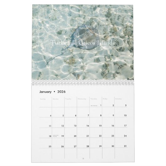 Luft und Wasser Kalender (Jan 2026)