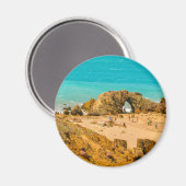 Luft View Pedra Furada Jericoacoara Brasilien Magnet (Vorderseite/Rückseite)