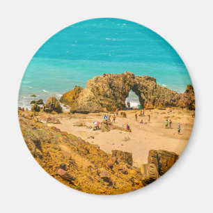 Luft View Pedra Furada Jericoacoara Brasilien Magnet