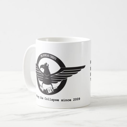 Luft-Zustands-Tasse Kaffeetasse (Vorderseite Links)