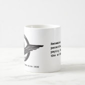 Luft-Zustands-Tasse Kaffeetasse (Mittel)