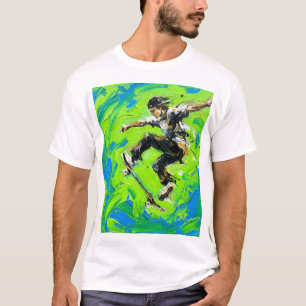 Luftakrobatik – Skate-Puls in Bewegung T-Shirt