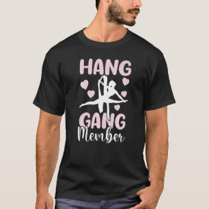 Luftakrobatin Aerial Yoga Darstellerin und Seiltän T-Shirt