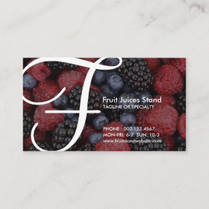 Luftanfangs-FRUCHT-STAND-Kupon Treuekarte