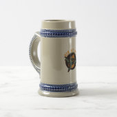 LUFTANGRIFF BIERGLAS (Vorderseite Links)