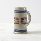 LUFTANGRIFF BIERGLAS (VorderseiteRechts)