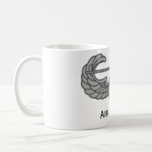 Luftangriff, Luft-Angriff Kaffeetasse (Links)