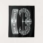 Luftangriff Wandteppich (Vorderseite)