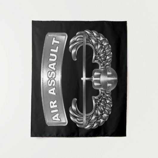 Luftangriff Wandteppich (Vorderseite)