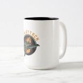 LUFTANGRIFF ZWEIFARBIGE TASSE (VorderseiteRechts)