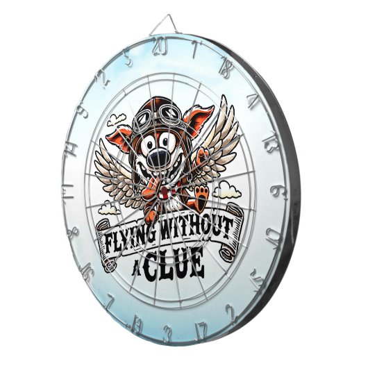 Luftangriffe Dartscheibe (Vorderseite rechts)