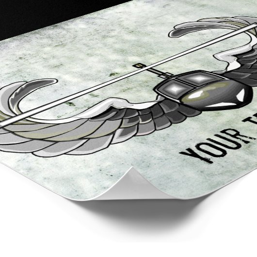 Luftangriffspulster Poster (Ecke)