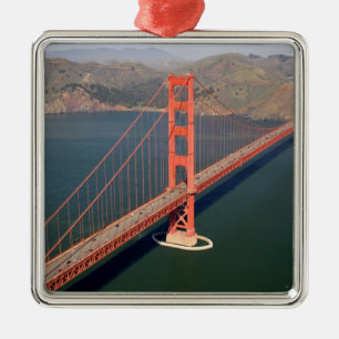 Luftansicht der Golden Gate Bridge in der 2 Silbernes Ornament