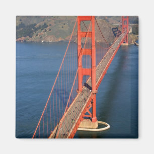 Luftansicht der Golden Gate Bridge in der Magnet