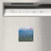 Luftansicht der Jasper-Seen - Kanada Magnet (In Situ (Geschirrspüler))