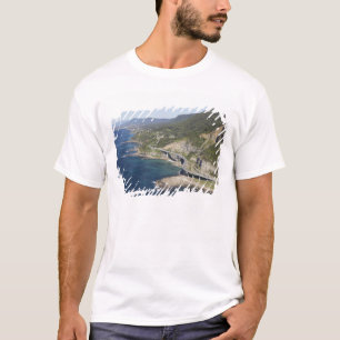 Luftansicht der Sea Cliff Bridge in der Nähe von W T-Shirt
