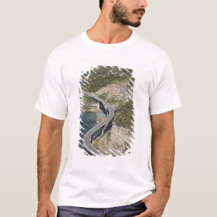 Luftansicht der Sea Cliff Bridge in der Nähe von W T-Shirt