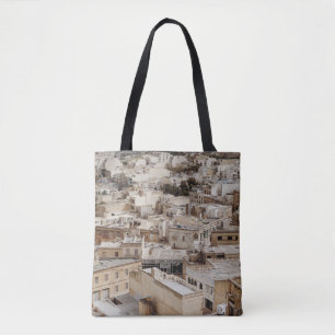 LUFTANSICHT DER STADT BEI TAGESLICHT TASCHE