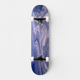 Luftansicht Lowell-Gletscher, Kluane-Nationalpark Skateboard