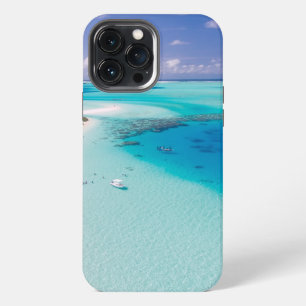Luftansicht vom Strand iPhone 13 Pro Max Hülle