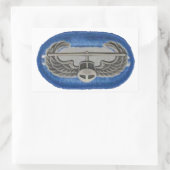 LUFTASSAULT-ABZEICHEN AUF 2/502ND OVAL STICKERS (Tasche)