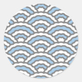 Luftaufkleber Runder Aufkleber (Vorderseite)